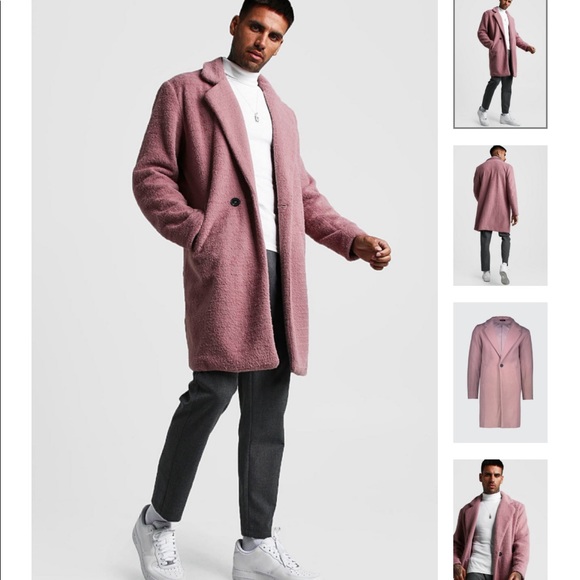 Boohoo Man Overcoat - Picture 3 of 3